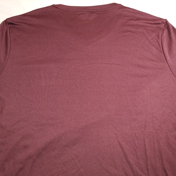 Alfani stretch long-sleeve V-neck deep red - Picture 13 of 16